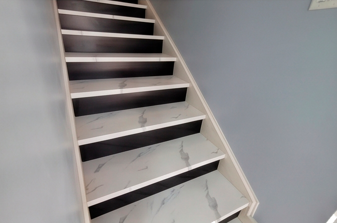 Kitchen flooring installation