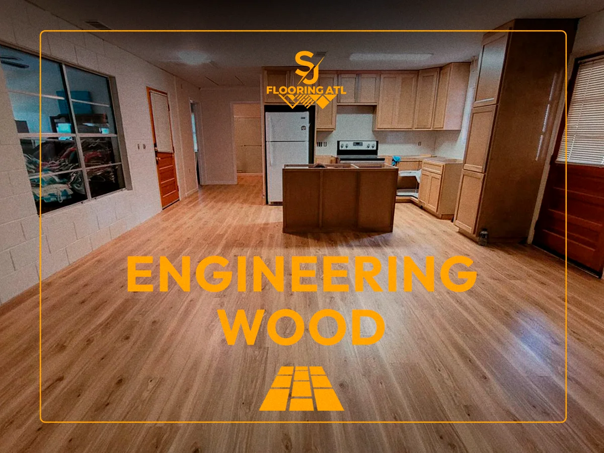 Engineered wood flooring installation