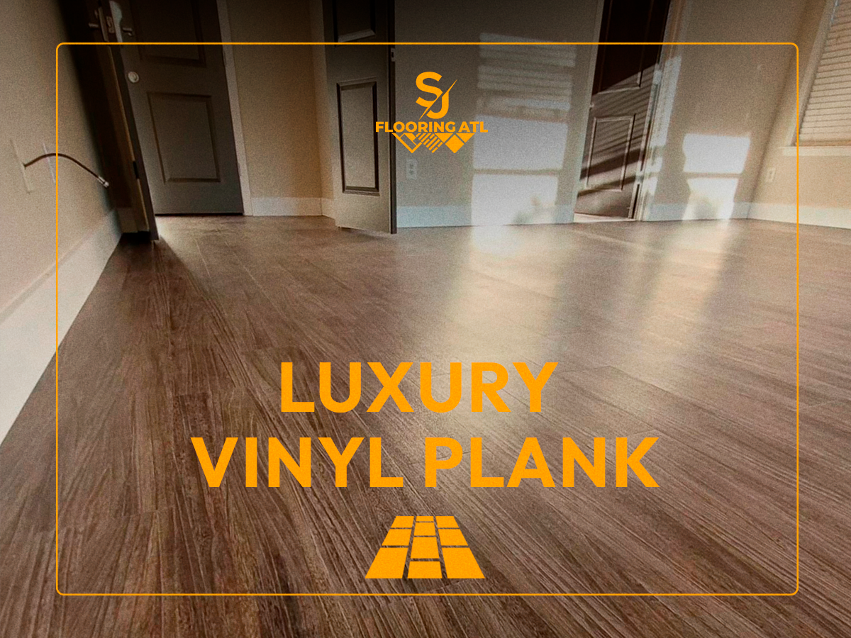Luxury Vinyl Plank flooring installation in Atlanta
